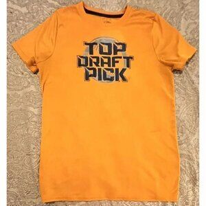 bcg XL Top Draft‎ Pick Orange Wicking Shortsleeve Tshirt Boys